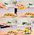 Kit Porta Azeite Galheteiro Tempero Inox Saleiro Vidro 4 Pcs - Imagem 4