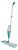 Mop Spray Fit Microfibra Verde Reservatório 365ml Flash Limp - Imagem 2