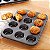 Forma Antiaderente Com 12 Cavidades Para Cupcakes - Imagem 2