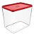 Pote Mantimentos 5l - Vermelho - Imagem 1