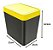 Kit Organizador Esponja Detergente E Lixeira 5l Pt/vm Crippa - Imagem 2