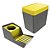 Kit Organizador Esponja Detergente E Lixeira 5l Pt/vm Crippa - Imagem 1