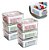 Kit 6 Organizadores Clear Fresh 2,2l Com Cesto Legumes Fruta - Imagem 1
