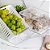 Kit 6 Organizadores Clear Fresh 2,2l Com Cesto Legumes Fruta - Imagem 5