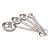 Jogo De Colheres Medidoras Chef De Cozinha Com 4 Peças Inox - Imagem 3