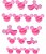 Porta Mix Mini Lembrança Minnie Disney 24 Unidades Plasútil - Imagem 1