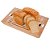 Tábua De Corte Migalheira Pães Bambu 38x23cm - Imagem 4