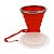 Kit  5 Copos De Silicone Retrátil Com Tampa 270ml - Imagem 3