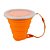 Kit  10 Copos De Silicone Retrátil Com Tampa 270ml - Imagem 7