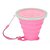 Kit 3 Copos De Silicone Retrátil Com Tampa 270ml - Imagem 8