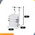 Suporte Com Lixeira Branca 2,5 Litros Future - Imagem 3