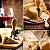 Jogo 3 Bandejas Bambu Decor Café + Kit P/ Queijo E Churrasco - Imagem 3