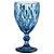 Taça Diamante Copo Vidro Grosso Azul 340ml - Imagem 1