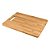 Tábua De Bambu 40x30cm Corte Carne Cozinha - Imagem 3