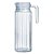Kit 2 Jarras Vidro De 1 Litro Para Agua Suco Geledeira Mesa - Imagem 3
