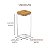 Kit 2 Pote Hermético Tampa De Bambu 340ml Quadrado - Imagem 5