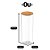 Kit 4 Pote Hermético Tampa De Bambu Transparente 2l Ou - Imagem 5