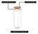 Kit 4 Pote Hermético Tampa De Bambu Transparente 2l Ou - Imagem 4