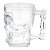2 Caneca Caveira Rock Chopp Cerveja Vidro 510ml Grande - Imagem 6