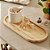 Petisqueira Bandeja Oval Bambu 33cm Resistente - Imagem 3