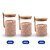 Petisqueira Bandeja Oval 33cm + 3 Pote Bambu Com Colher - Imagem 8