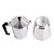 Cafeteira Italiana Espresso Aço Aluminio 3 Xicara 150ml Café - Imagem 7