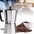 Cafeteira Italiana Espresso Aço Aluminio 3 Xicara 150ml Café - Imagem 2