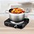 Fogão Cooktop Elétrica 5 Temperaturas Preto 127v - Imagem 5