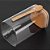 Kit 4 Pote Hermético Vidro E Bambu Com Colher 1600ml - Imagem 3
