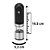 Moedor Elétrico Sal/pimenta Moinho Triturador Usb Inox - Imagem 2