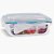 Pote Vidro Hermético Divisória Retangular 640ml Qualityhouse - Imagem 3