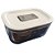 Pote Vidro Hermético 370ml Fresh Lock Válvula Branco - Imagem 3