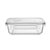 Kit 2 Pote Hermético Vidro Borosslicato Vedado 1040ml - Imagem 5