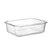 Kit 2 Pote Hermético Vidro Borosslicato Vedado 1040ml - Imagem 3