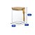 Kit 4 Porta Condimentos Vidro E Bambu Com Colher 1200ml - Imagem 6