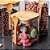 Kit 4 Porta Condimentos Vidro E Bambu Com Colher 1200ml - Imagem 3
