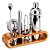 Kit Coqueteleira Completo Bartender Woodline 10 Peças - Mori - Imagem 4