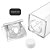 Kit 2 Garrafa Bebida Transparente Creative 1000ml Suco Agua - Imagem 6