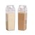 Kit 2 Garrafa Bebida Transparente Creative 1000ml Suco Agua - Imagem 1