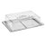 Kit 2 Porta Frios Duplo Em Aço Inox E Tampa Acrílica - Imagem 5