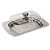 Kit Porta Frios Duplo + Porta Manteiga Inox E Tampa Acrílica - Imagem 4