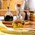 Kit 2 Galheteiro Azeite Ou Vinagre Em Vidro E Bambu 300 Ml - Imagem 2