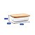 Pote Hermético Vidro Tampa De Bambu 600ml - Imagem 9