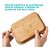 Kit 2 Pote Hermético Vidro Tampa De Bambu 600ml - Imagem 7