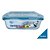 10 Potes Vidro Retangular 640ml Hermético Quality House - Imagem 5