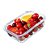 10 Potes Vidro Retangular 640ml Hermético Quality House - Imagem 8