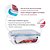 10 Potes Vidro Retangular 640ml Hermético Quality House - Imagem 4