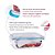 10 Potes Vidro Retangular Hermético 1520ml Quality House - Imagem 4