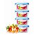 Kit 4 Potes Vidro Hermético 520ml Quality House - Imagem 1