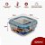 Kit 7 Potes Vidro Hermético 520ml Quality House - Imagem 2